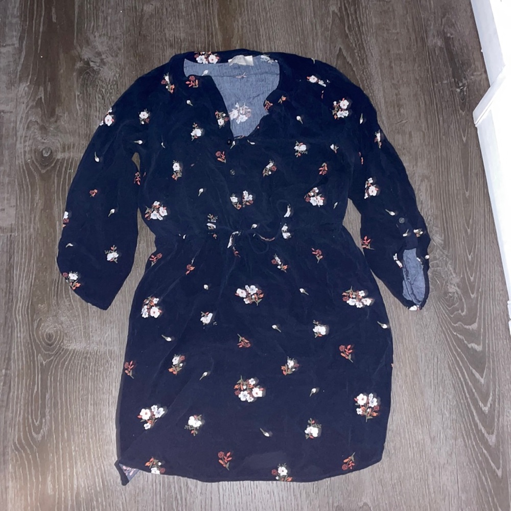 Loft Flory long Sleeve Dress Size MP